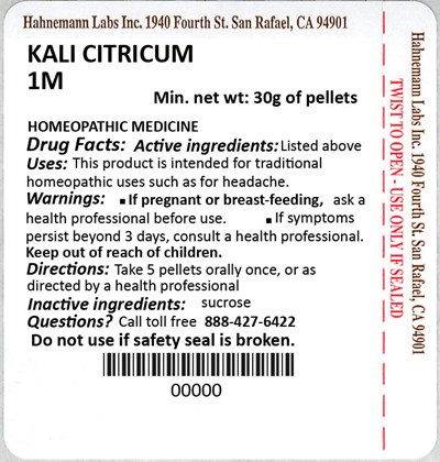 Kali Citricum 1M 30g - Kali Citricum 1M 30g